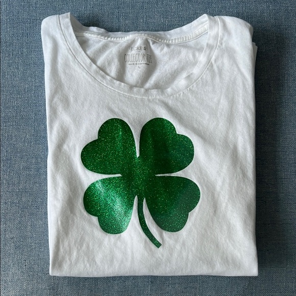 J. Crew Tops - J Crew Collectors Shamrock T Shirt